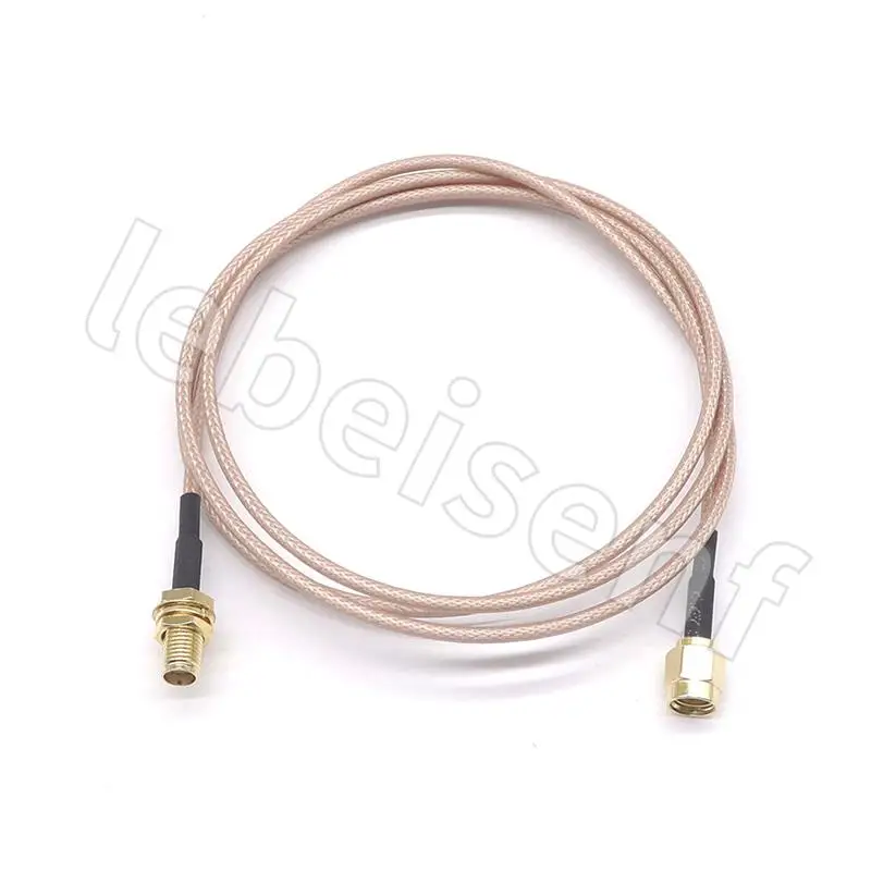 Antenna Extension Cable Antenna Extension Cable SMA-JK SMA male to female inner screw inner hole to outer screw needle RG316 adapter cable
