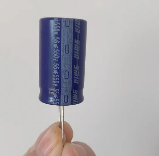 

2pcs 56uf550V Hot sale Snap In Capacitor 550V 56uf Aluminum Electrolytic Capacitor 18*31mm