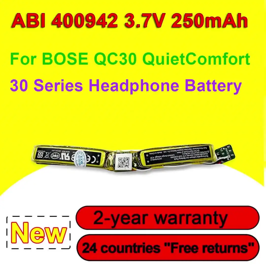 Аккумулятор для наушников BOSE QC30 ABI 400942