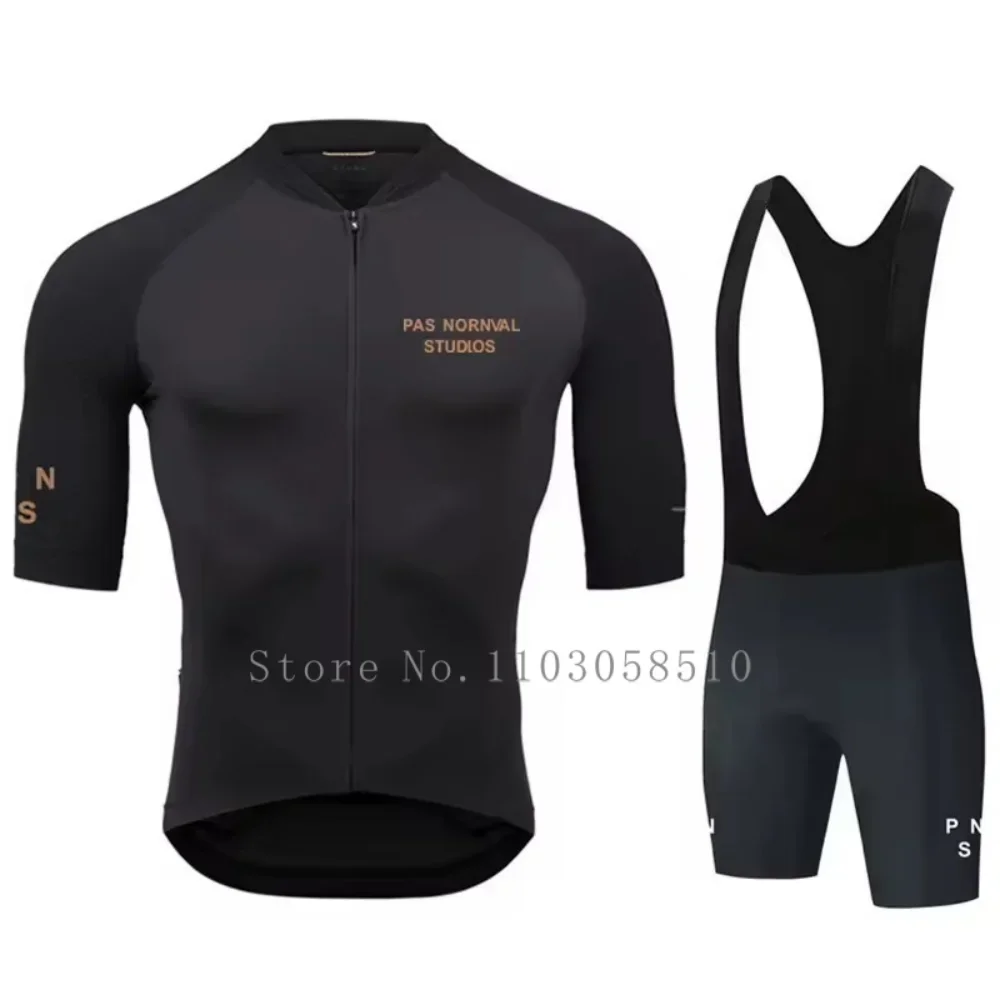 NEW 2025 Men Summer Cycling Jersey Set Pas Breathable Mountain Bike Cycling Clothes Ropa Maillot Ciclismo Verano Triathlon Suits 5