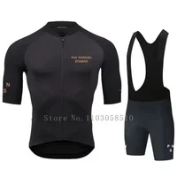 NewPRO Cycling Jersey Set Summer Short Sleeve Breathable Black MTB Bike Cycling Clothing Maillot Ropa Ciclismo Uniform Suit 1