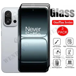 Premium 3 - Pack Tempered Glass Screen Protectors with Full Coverage Protection - OnePlus 11