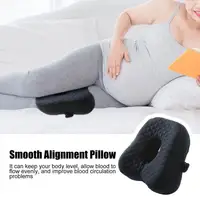 Spine Alignment Pillow Side Sleeping Pillows Spine Alignment Pillow Between Leg Pillow Knee Support Pillows Soft Memory Foam 2