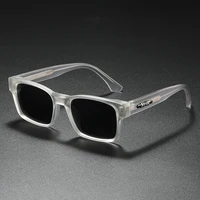 Lunettes de soleil polarisées carrées de qualité pour hommes, noyau métallique UV400 unisexe, pour voyage, randonnée, plage, pêche 3