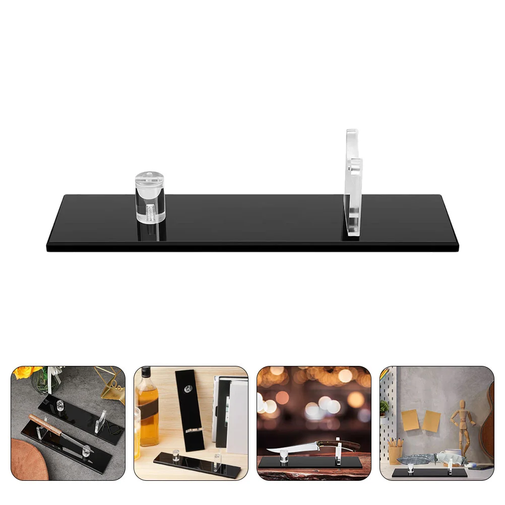 

Transparent Cutter Display Holder Cutter Holder Acrylic Sturdy Cutter Storage Stand Samurai Storage Holder Displaying Rack