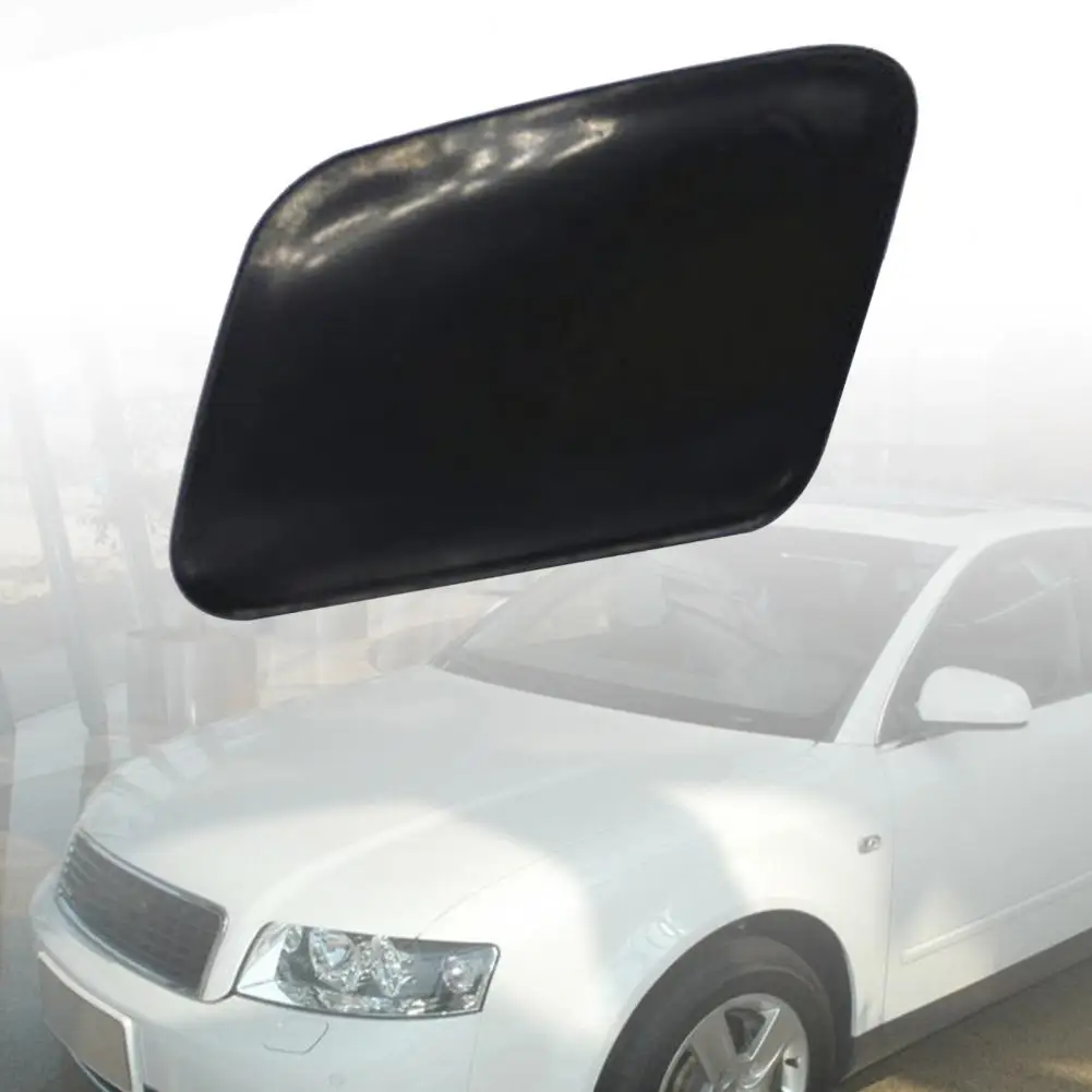 

Replacement Dedicated Headlight Washer Cover Headlight Washer Cap Left Driver Side ABS Black for Audi A4B6 01-05 O E 8E0955275D