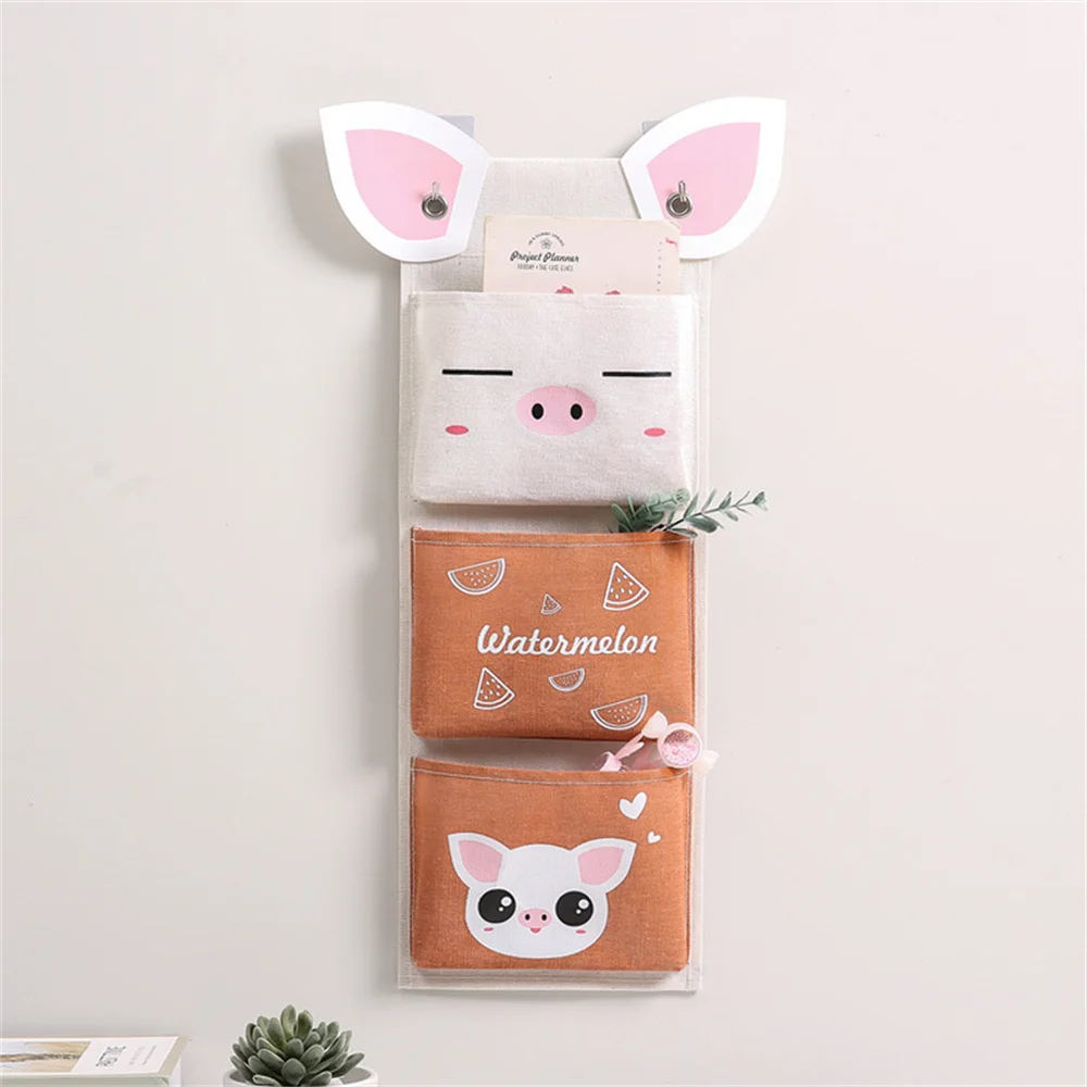 

Wall-mounted Wardrobe Cotton And Linen Eco-friendly And Practical Foldability Large Capacity Storage Washable Storage Bag