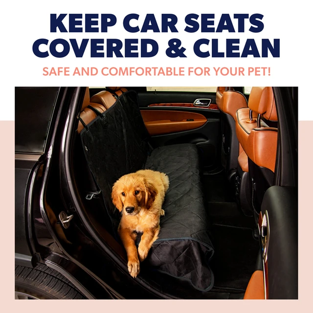 Dog Car Seat Cover for Back Seat for XL Cars, SUVs & Trucks - Durable Car  Cover Protector for Dogs, Nonslip Backseat Dog Hammock, Waterproof