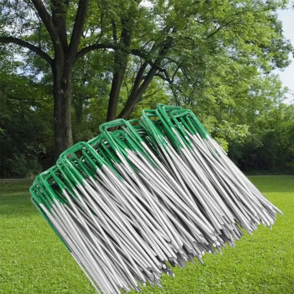 

20 Pieces Peg Removable Ground Nail Pins Accessories Artificial Grass