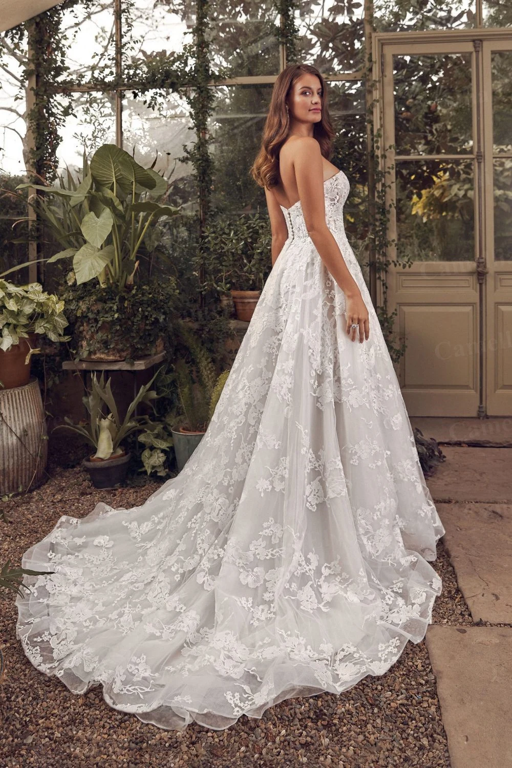 long sleeve bridal gowns Bohemian Wedding Dress Sleeveless Sweetheart Bride Dresses A-line Lace Beach Garden Wedding Bridal Gown  Vestidos De Novia bridesmaid