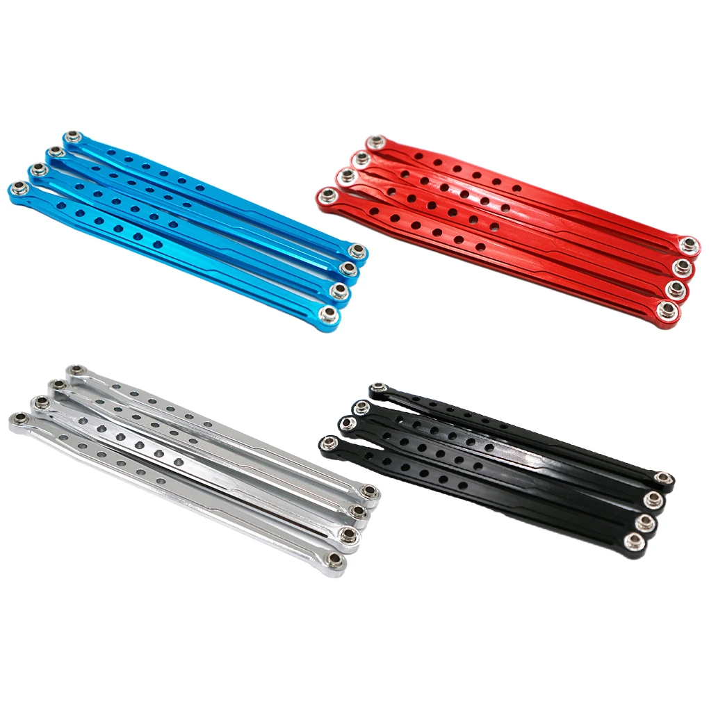

RCGOFOLLOW Aluminum Alloy Steering Link Rod Set RC Upgrade Part Rc Steering Link Rod Set For 1 10 Gen7 RC Car Part