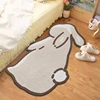 Cartoon Rabbit Pray Fluffy Long Carpet Fluffy Soft Bedroom Bedside Rug Kids Non-Slip Baby Living Room Mat 러그 Alfombra 3