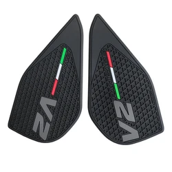 Non - Slip Motorcycle Side Grips Tank Pad - Custom Fit for Enhanced Riding Experience (Black)