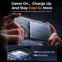 MOVESPEED S05 Магнитный внешний аккумулятор 5000 мАч Беспроводная быстрая зарядка Powerbank Мини-портативное зарядное устройство для iPhone 16 15 14 — изображение 5