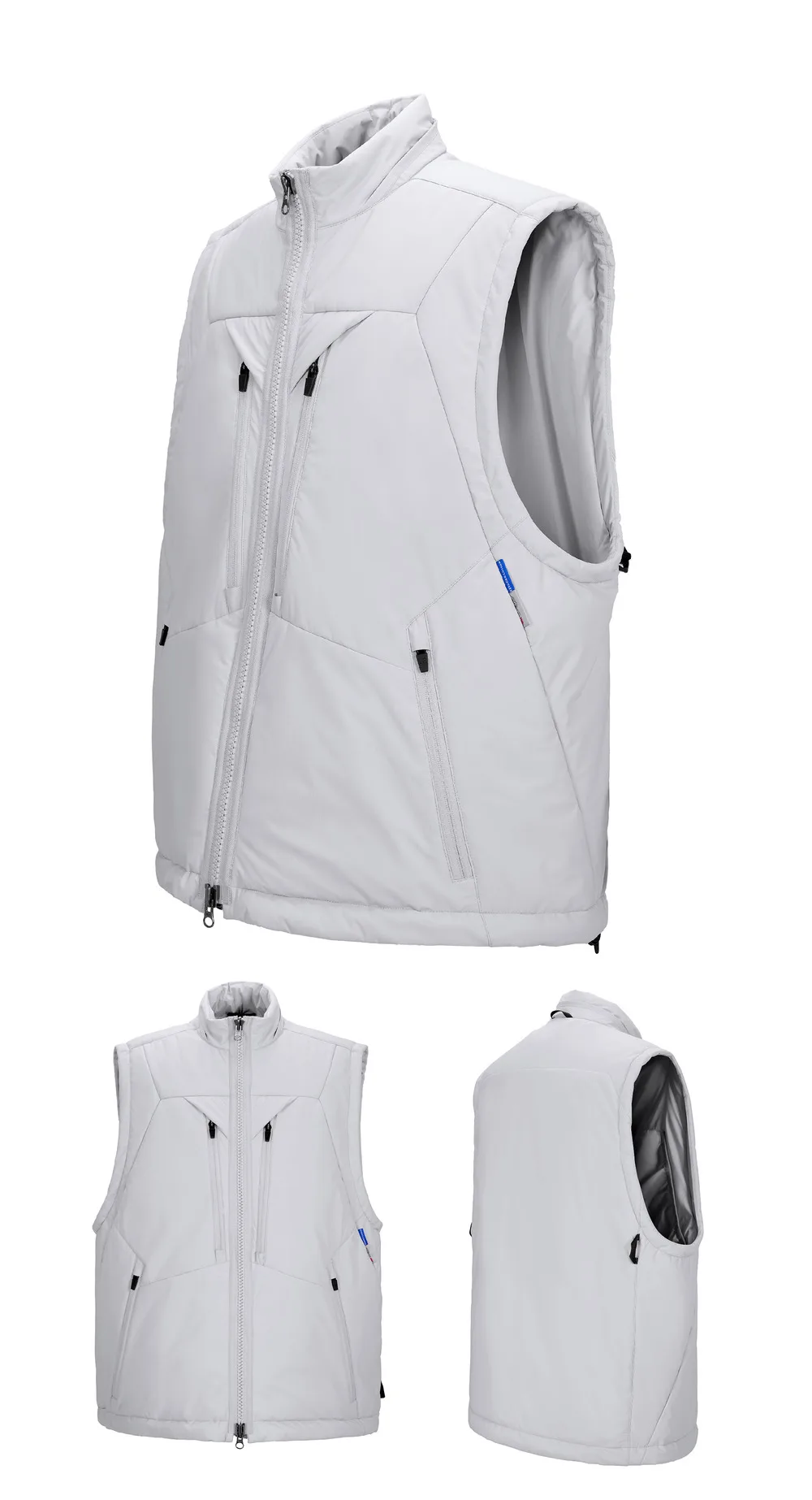 Reindee lusion 23aw standing collar outdoor thinsulate vest padded multiple pockets carrying strap techwear gorpcore