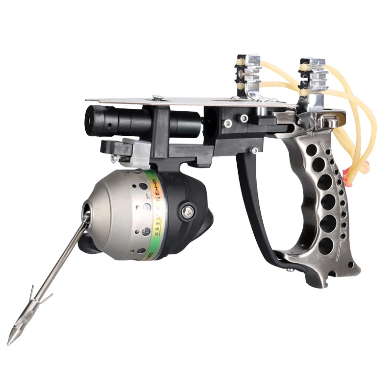 

Wildhunt Outdoor Hunting Fishing Slingshot Big Powerful High Precision Archery Catapult Professional Fishing Parts Slingshot Bow