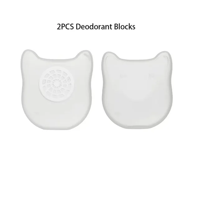 2PCS Cat Litter Box Deodorization Sterilization Blocks for VOFORD Automatic Cat Litter Box Deodorizer Purifying Air 2PCS Cat Litter Box Deodorization Sterilization Blocks for VOFORD Automatic Cat Litter Box Deodorizer Purifying Air