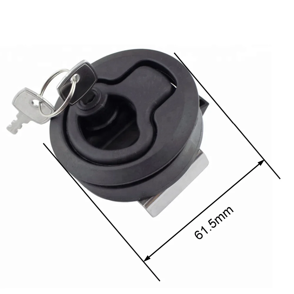1 Piece 2 inch Round Flush Side Mount Hatch Ring Pull Latch Marine Boat Deck Lift Handle boat deck hatch ring