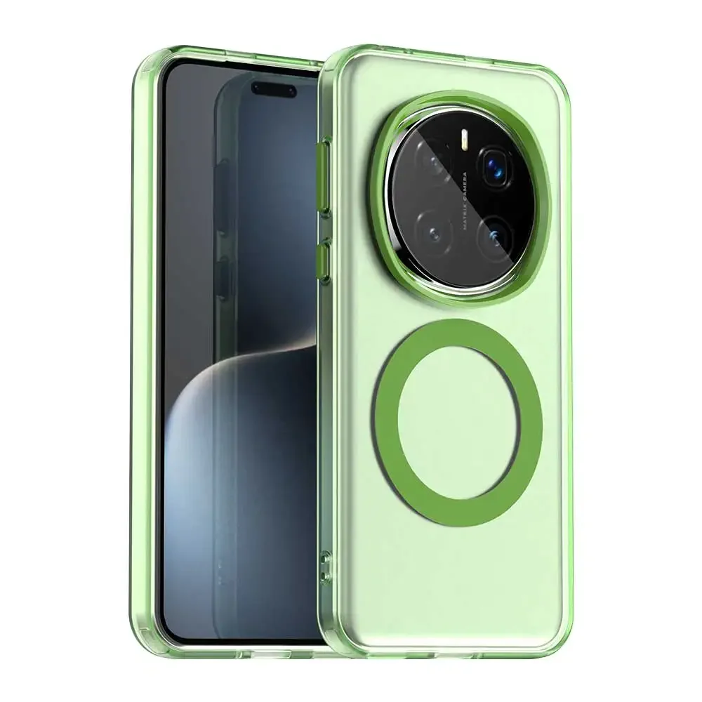 Candy Color Shockproof Magnetic Phone Case with Magsafe