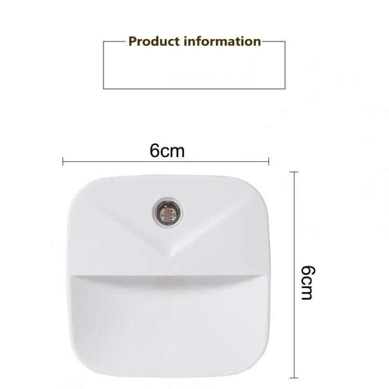 Smart LED Night Light with Wireless Sensor, EU Plug-In