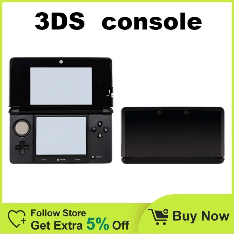 

Nintendo 3DS console - Girl Pink 3.5-inch small screen / free games / original handheld game console Cooking game