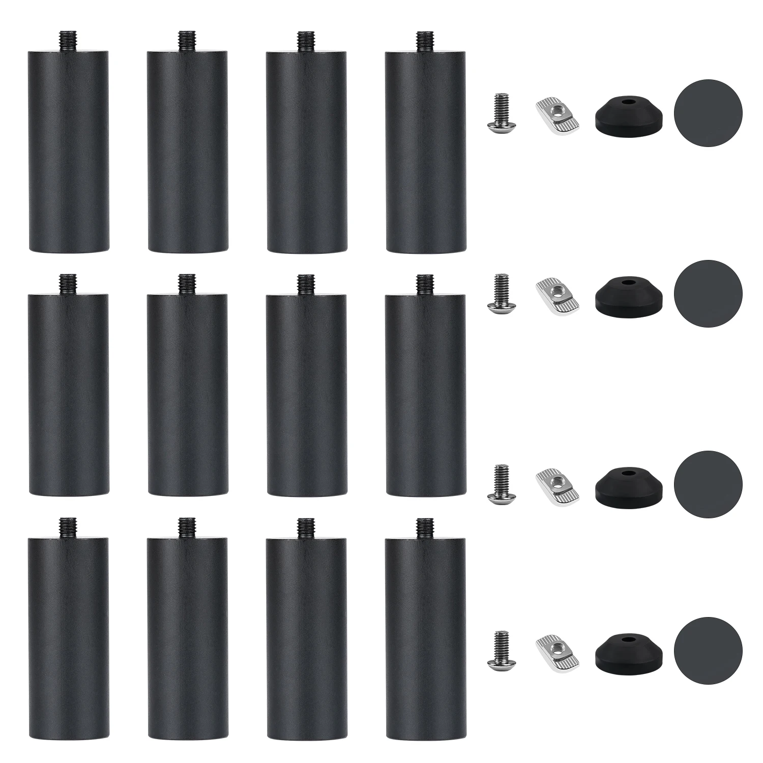 Laser Engraving Machine 150MM Leg Expansion Metal Heightening Set Column Heighten Kit Can Be Used With Y-axis Rotary Roller sculpfun s10 10w laser engraver cutter and expansion kit cnc engraving cutting machine metal arcylic wood