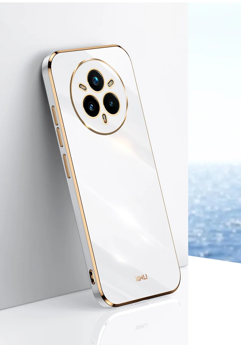 Luxury Plating Soft Silicone Candy Camera Protection Back Cover