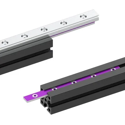 Suporte do Trilho da Fibra de Vidro do Pwb para Voron Perfil de Alumínio da Extrusão V0.1 V0.2 V0.2 Roxo Mgn7 01 02 1515 10 Peças - Imagem 3