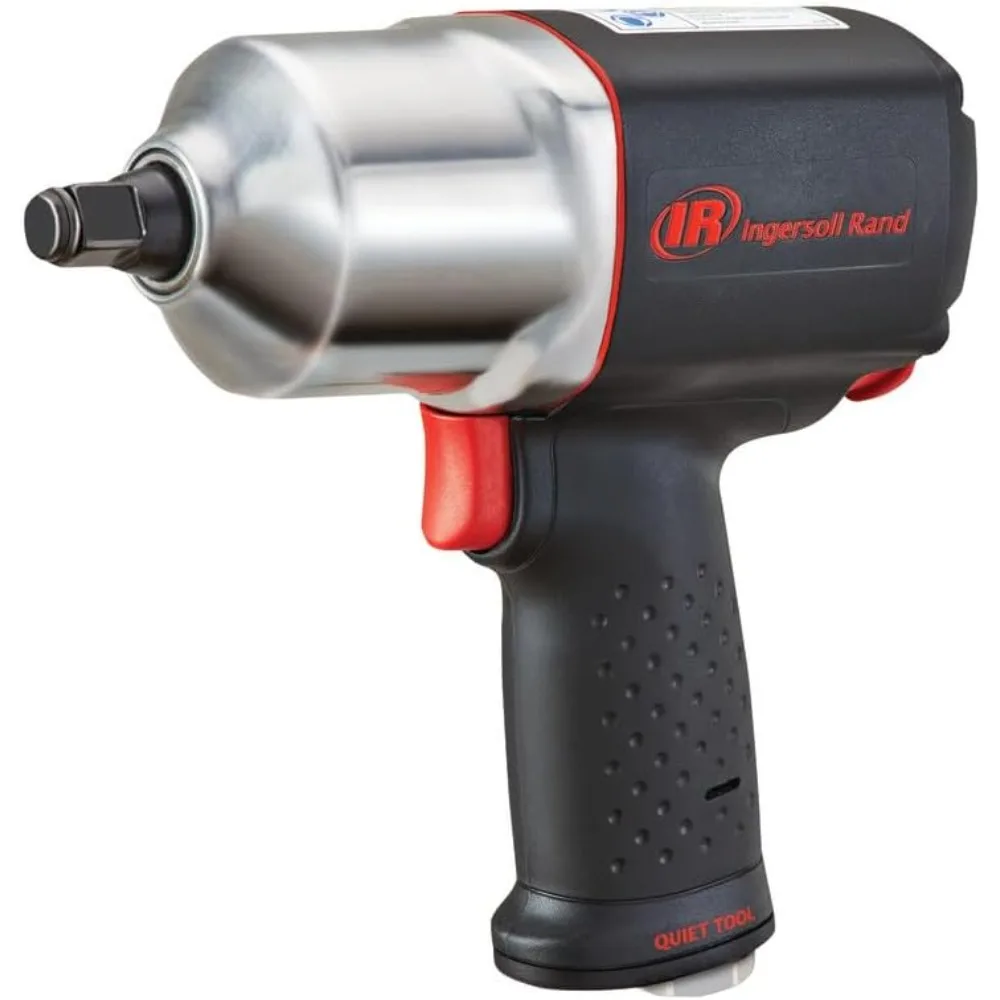 

2135QXPA 1/2" Drive Air Impact Wrench, Quiet Technology, 1,100 ft-lbs Powerful Nut Busting Torque, Lightweight, Black