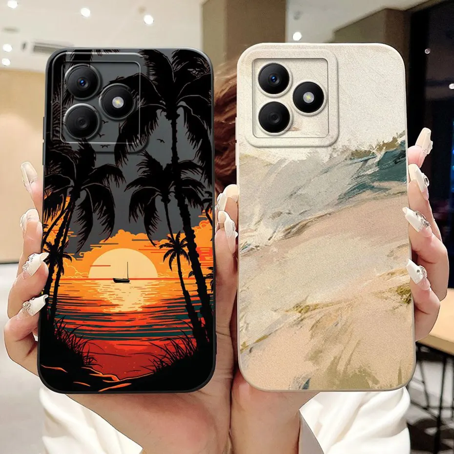 Lens Protective Phone Case - Soft Silicone Jelly Design