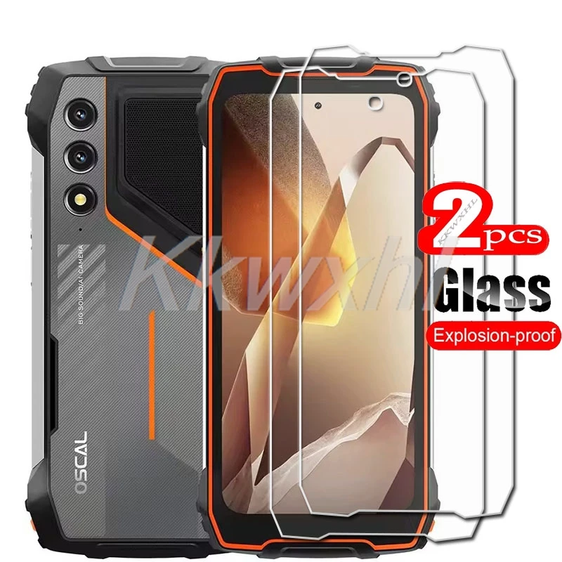 2-Pack 9H HD Tempered Glass Screen Protector - Transparent Film