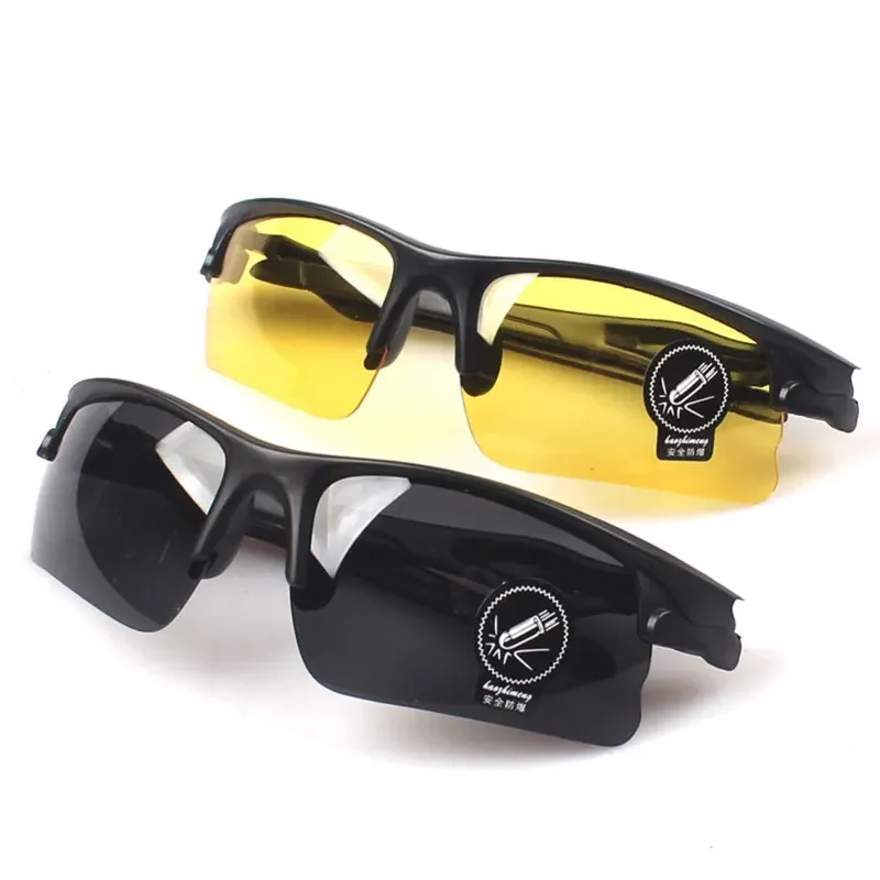 Safety Goggles Night Vision Sunglasses Driving Glasses Motorcycle Glasses Protective Gears Sunglasses Night-Vision Glasses Driving Goggles Sun Protection Eyewear