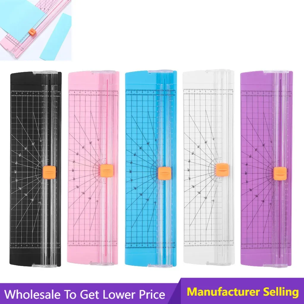 A4 Paper Cutting Machine Paper Cutter Precision Paper Photo Trimmers Cutter Scrapbook Trimmer Lightweight Cutting Mat Machine a4 a5 paper photo trimmers die cutting machine punch with pull out ruler new hot for photo labels paper cutting tool