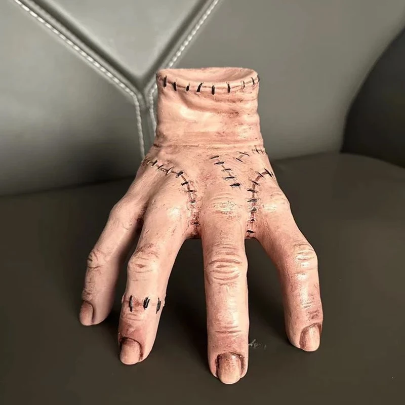 

Horror Wednesday Thing Hand From Addams Family Cosplay Latex Figurine Home Decor Desktop Crafts Halloween Party Costume Prop