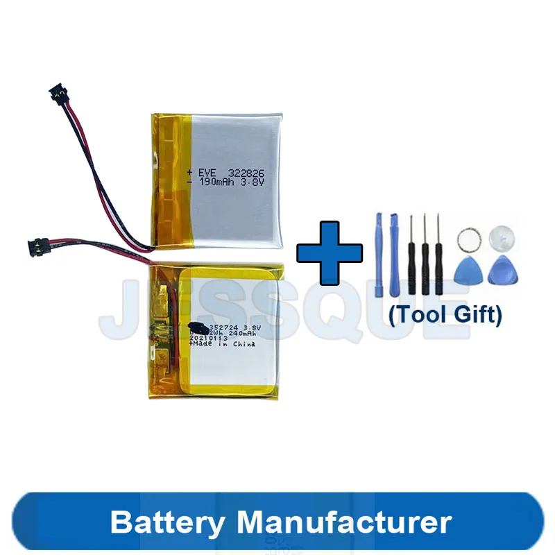 Ferramentas Presente Mais 190mah 240mah 352724 322826 Bateria para Polar M430 M400 Gps Esporte Relógio Inteligente Batterie Acumulador Akku