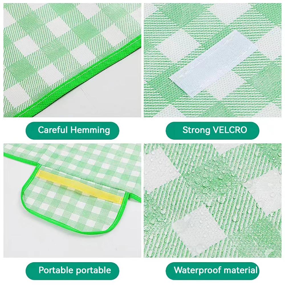 1PC Thickened Sand-proof Outdoor Mat for Family Waterproof Portable Oxford Cloth Mat for Outdoor Camping Spring Outing Picnic floor mat plush rug decorative carpet silk wool rug plush carpet non slip carpet sports gym mat imitated cashmere carpet kids carpet floor cushion