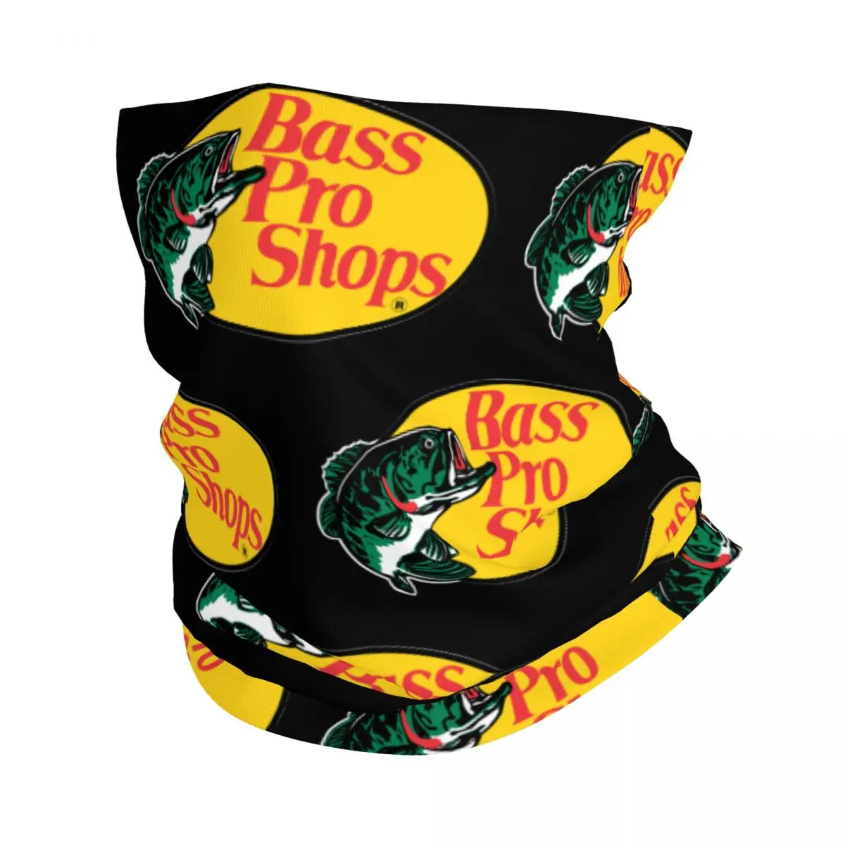 Bass Pro Shops Logo Bandana Neck Gaiter Printed Balaclavas Wrap Scarf Warm Headband Outdoor