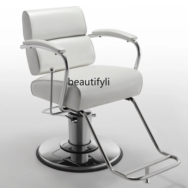 

Put down Haircut Chair Lift Modern Simple Hair Cutting for Hair Salon Oil Head Hairdressing Hair Care Chair