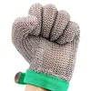Stainless Steel Ring Mesh Gloves Anti Cut Knife Resistant Chain Mail Hand Protection Kitchen Butcher Glove 3