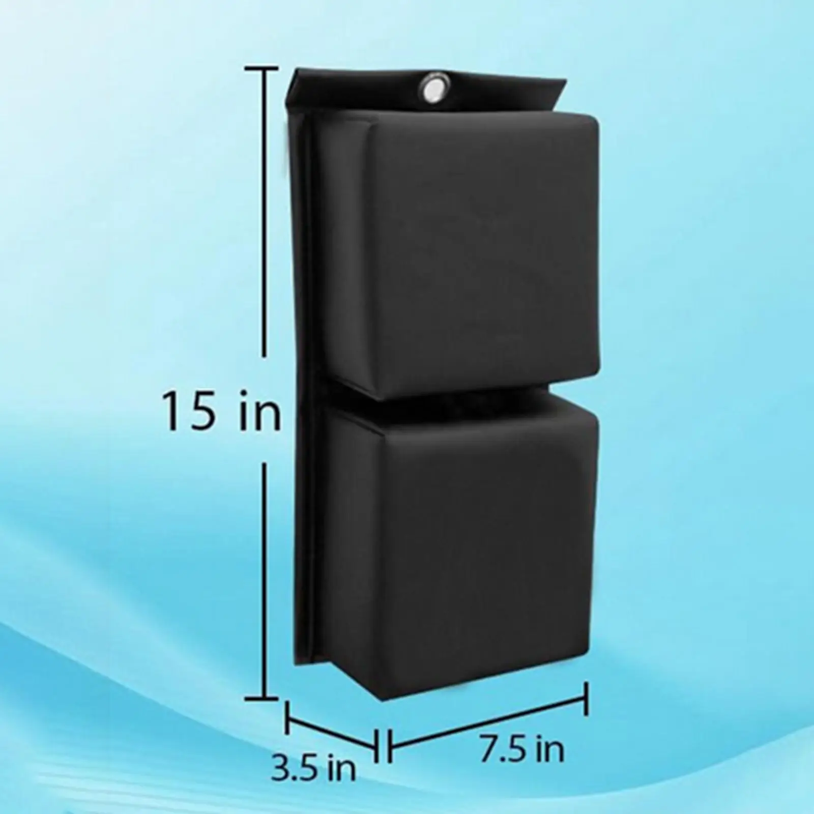 2x Pwc Fender Bumper for Docking Black Protector Sturdy Safe Jet Ski Bumper