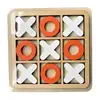 XO Game For Kids Tic Tac Toys Board Game Wooden XO Table Board Games Fun Games Educational Strategy Brain Puzzle Interactive Toy 3