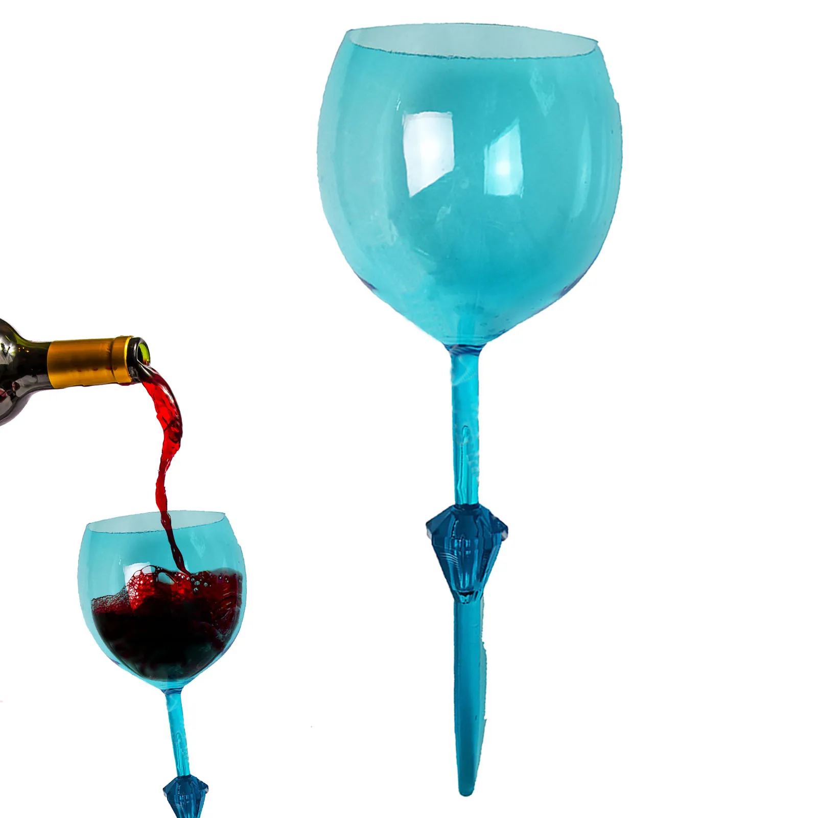 Acrylic Floating Wine Glass Beach Acrylic Drinking Glasses Pool