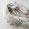 100g Merino Wool Polyester NEP Angelina Yarn, Soft Fancy Yarn for Knitting Crocheting Sweater Cardigan Pullover Scarf 2