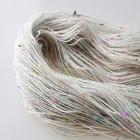 100g Merino Wool Polyester NEP Angelina Yarn, Soft Fancy Yarn for Knitting Crocheting Sweater Cardigan Pullover Scarf 2