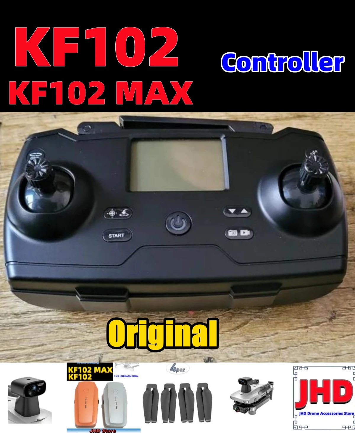Drone Remote Controller RC Drone Transmitter Spare Part For JHD KF102 MAX KF102 Controller remote controller radio controller drone accessory