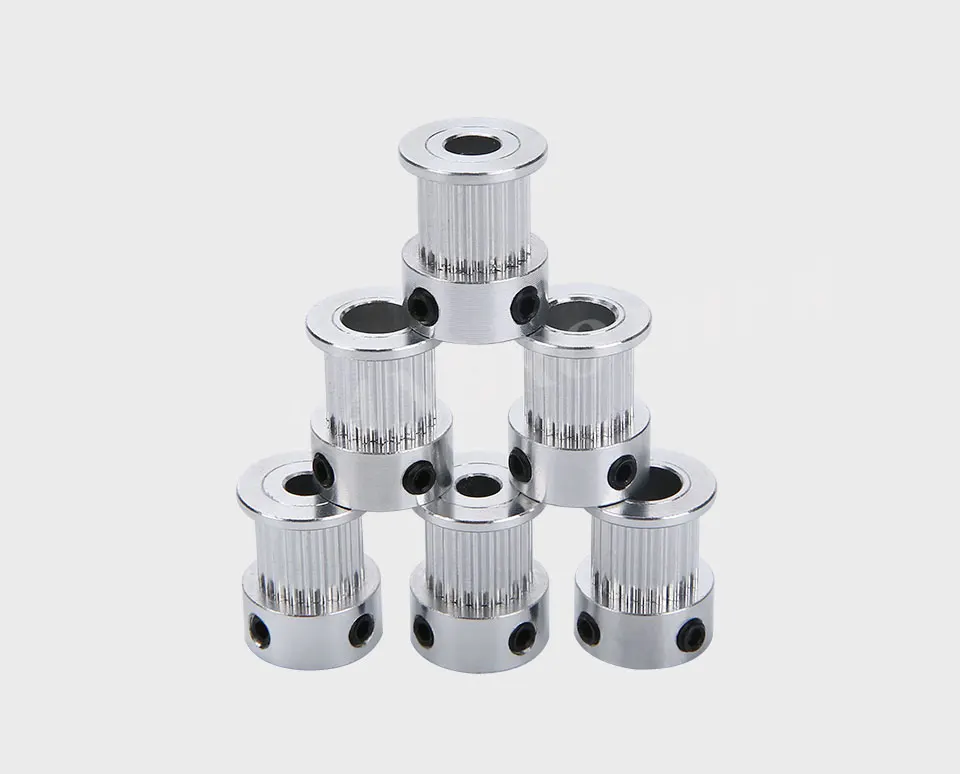 2GT 16teeth 20 teeth 2GT Timing Pulley Bore 4/5/6/6.35/8mm For GT2 Timing Belt width 6mm 10mm 3D printer CNC Parts 16T 20T print head in printer