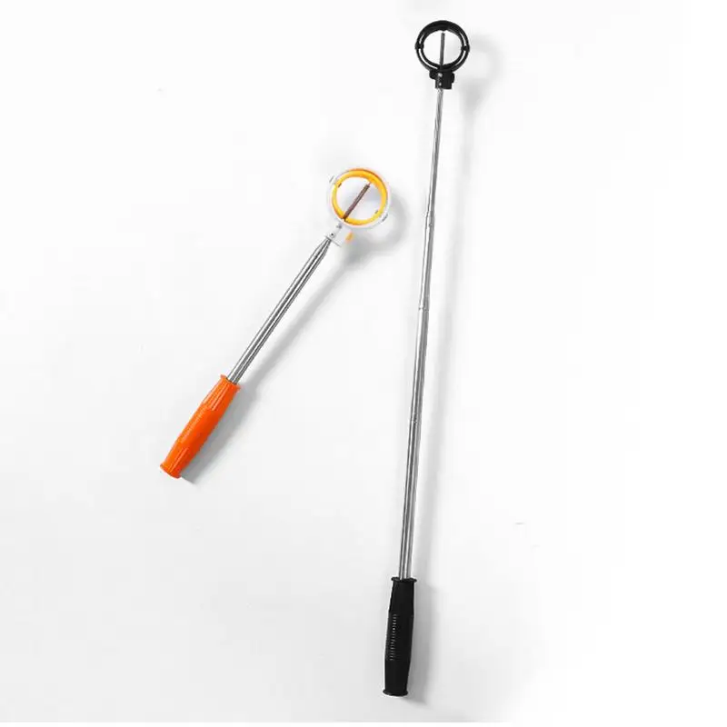 

Golf Ball Picker Catcher Accessories Golf Picker Tool With Lock Telescopic Ball Retriever Ball Grabber Tool Dual Rings Head