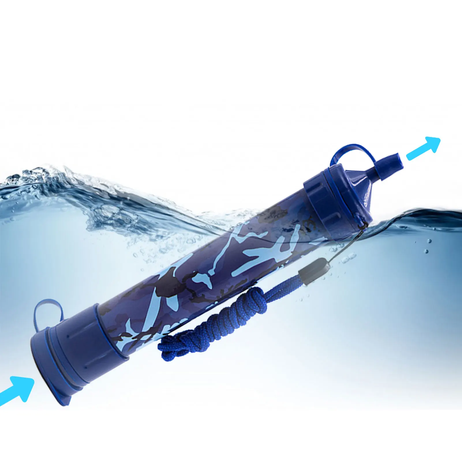 Survival Emergency Water Purifier Outdoor Water Purifier Camping Hiking