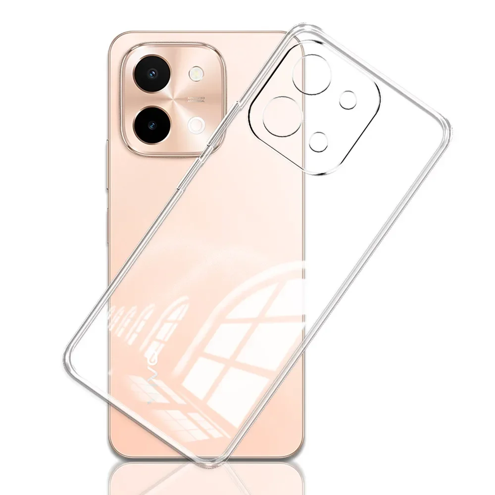 Clear Shockproof Silicone Phone Case - Soft Bumper Coque