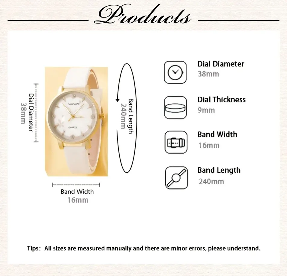 S5b6e99f41f5249758c21b37e9e660a7fk Luxury Women Bracelet Quartz Watches For Women Leather Watch Ladies Sports Dress White Dial Wrist Watch Clock Relogio Mallzona